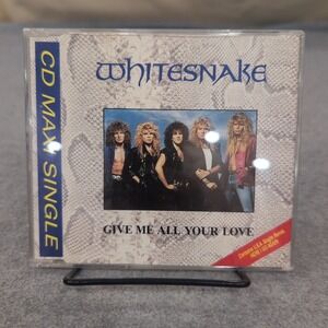 Whitesnake Give Me All Your Love CD Maxi Single Here I Go Again 1987 EMI CDEM 23